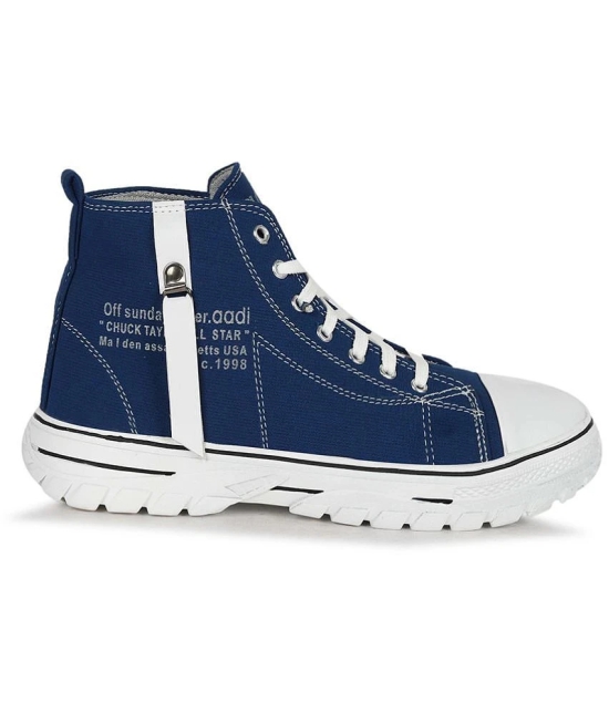 Aadi Blue Mens High Tops Shoes - None