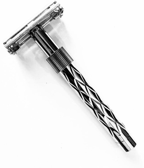 Romer-7 Viceroy DCX Twist to Open BRASS De safety Razor Safety Razor 1 Blade 1