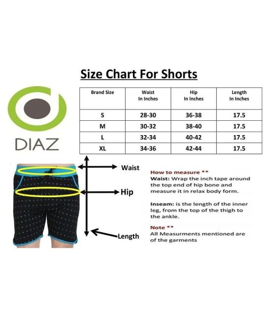 Diaz Multi Shorts 6 - None