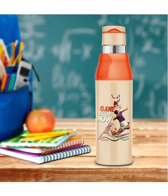 Milton Kool Steelight 900 Insulated School Kids Bottle with Inner Steel, 660 ml, Ivory - Ivory