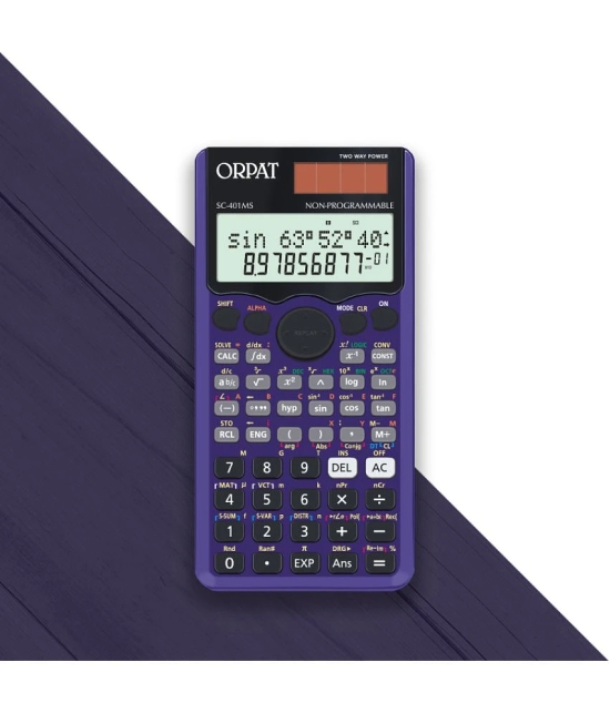 Orpat Scientific Desktop Calculators SC-401 MS VIOLET