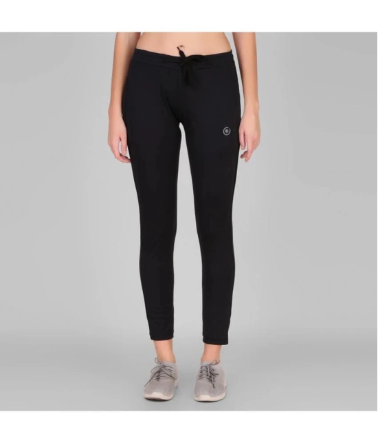 Diaz - Black Polyester Womens Yoga Trackpants ( Pack of 1 ) - None