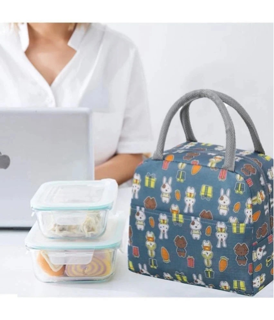 House Of Quirk Multicolor Lunch Bags ( 1 Pc ) - Multicolor