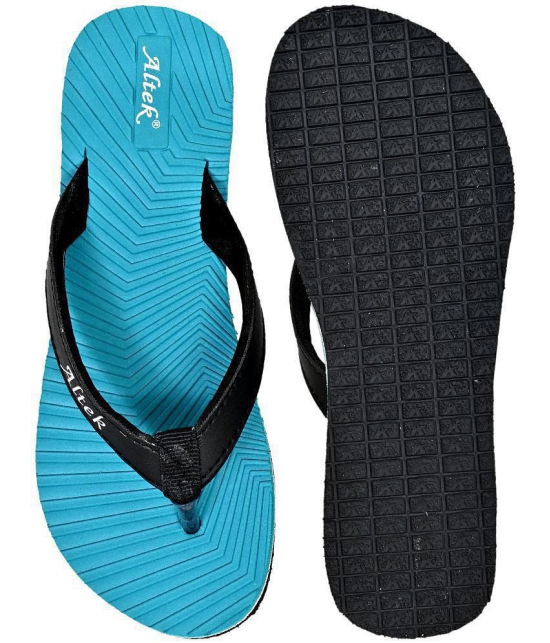 Altek - Turquoise Womens Flip Flop - None