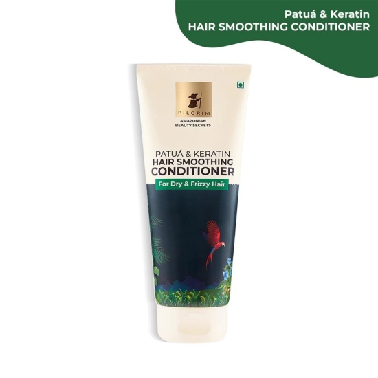 PILGRIM Amazonian Patu? & Keratin Hair SMOOTHING CONDITIONER for Dry & frizzy hair with Sacha Inchi | Hair conditioner for smooth & silky hair | Silicone free | Women & Men | 200 ml