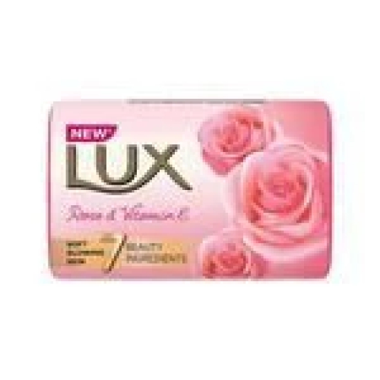 Lux Rose & Vitamin E Soap Bar, For Soft Glowing Skin With 7 Beauty Ingredients, 150 G (Pack Of 3)