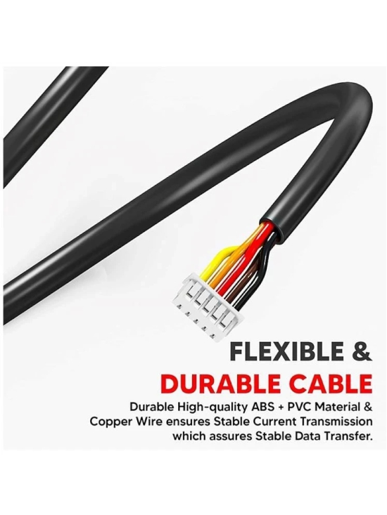 Espouse 1.5m Power Cord High-speed data transfer, Durable and flexible co - Black