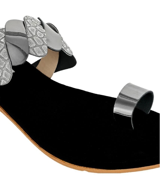 Altek - Silver Womens Flats - None