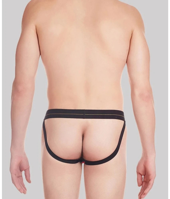 La Intimo - Red LIJO011 Spandex Mens Thongs ( Pack of 1 ) - None