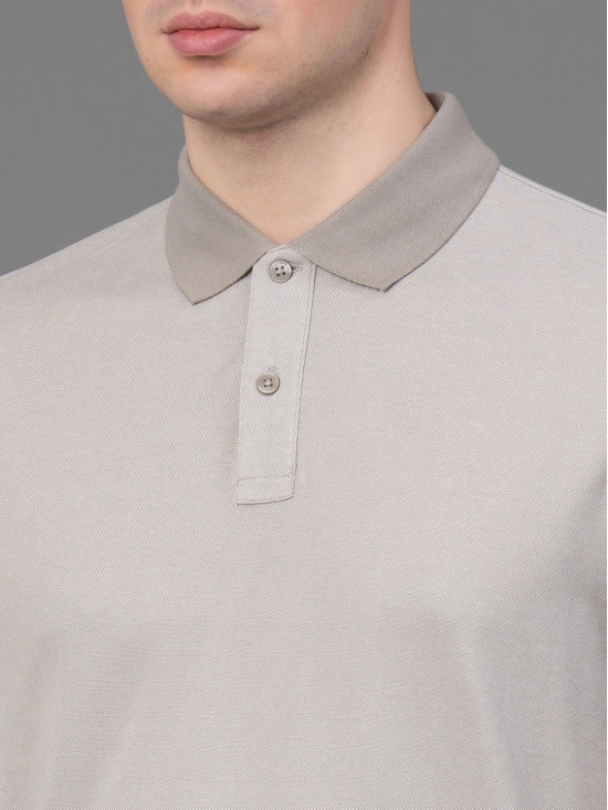 RedTape Melange Polo T-Shirt for Men | Comfortable & Stylish