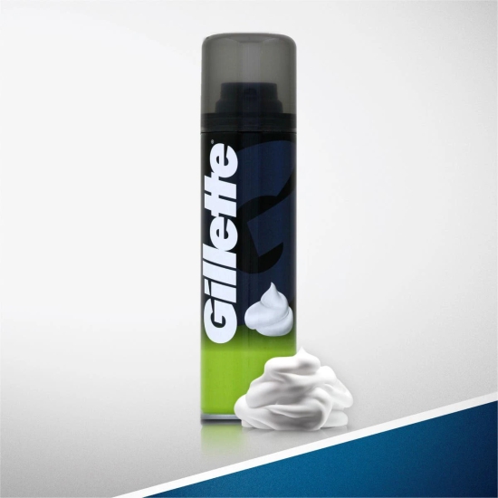 Gillette Lemon Lime Shaving Foam 196G