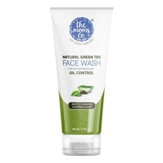 The Moms Co. Natural Green Tea Face Wash (80ml)