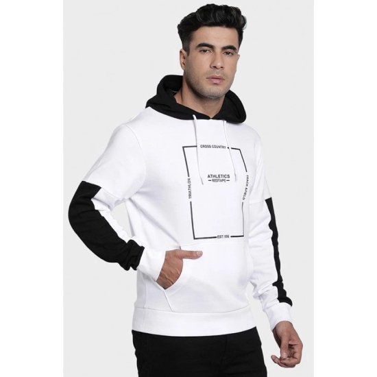 Mens White Hoodie