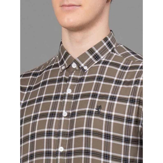 RedTape Casual Checked Shirt For Men | Comfortable & Breathable | Durable & Stylish