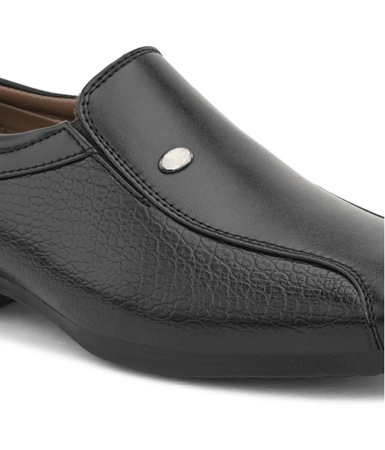 Sir Corbett Black Mens Slip On Formal Shoes - None