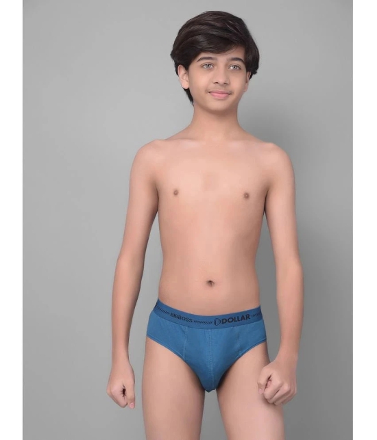 Dollar Bigboss Pack of 4 Boys Cotton Blend Briefs ( Multi Color ) - None