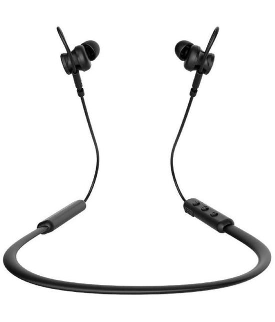 Gionee Symphony 104 Bluetooth Bluetooth Neckband In Ear 20 Hours Playback Powerfull bass IPX4(Splash & Sweat Proof) Black