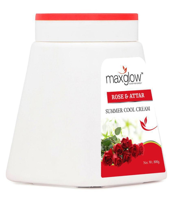 MaxGlow ROSE & ATTAR SUMMER COOL CREAM - 800 GM Day Cream 800 gm