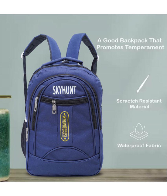 skyhunt 37 Ltrs Blue Laptop Bags