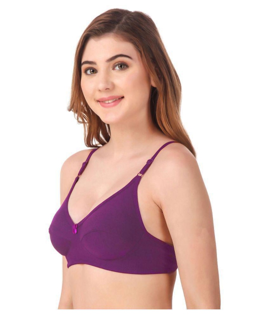 Fasense Cotton T-Shirt Bra - Multi Color - 34B