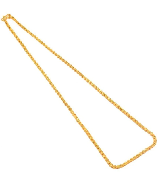 Jewar Mandi - Gold Plated Chain ( Pack of 1 ) - Gold