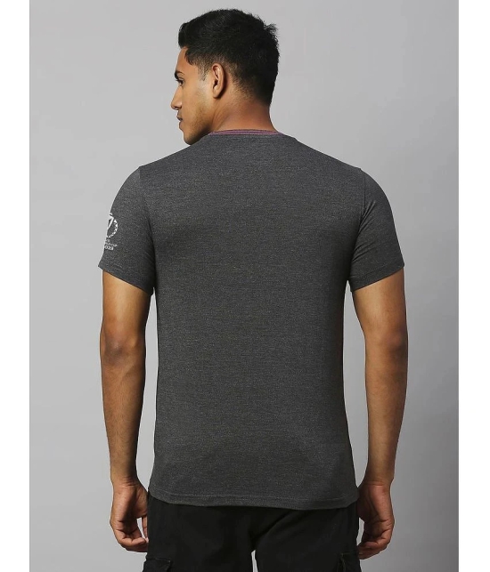 FanCode - Grey Melange Cotton Regular Fit Mens Sports T-Shirt ( Pack of 1 ) - None