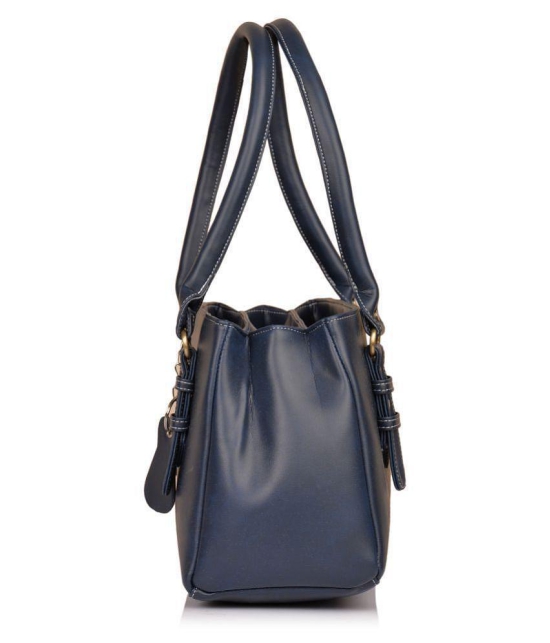 Fostelo - Blue  PU Shoulder Bag - Blue