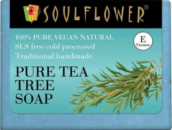 Soulflower Pure Tea Tree Soap (150gm)