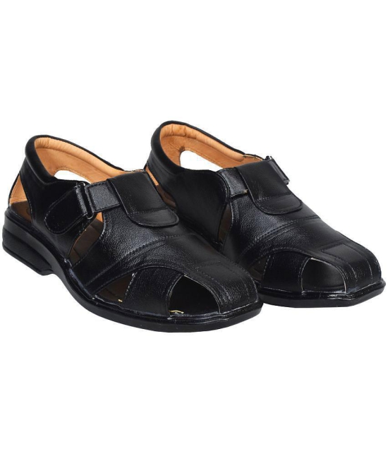 Dream Makers - Black Men's Sandals - None