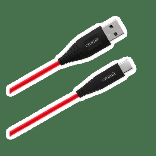 Croma Type A to Type C 3.3 Feet (1M) Cable (Dash & Warp Protocols, Red)