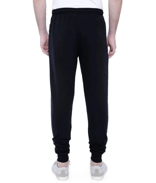 Neo Garments - Black Cotton Blend Mens Joggers ( Pack of 1 ) - 7 XL