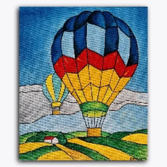 Hot Air Balloon- Tutorial-Wooden Frame