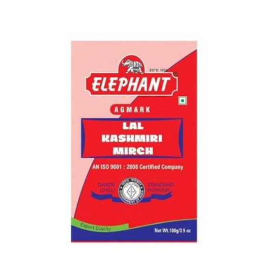 Elephant Premium Mirch 100 Gms