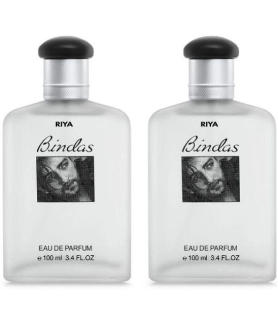 Riya Bindas Eau De Parfum (EDP) For Unisex 200 ( Pack of 2 )