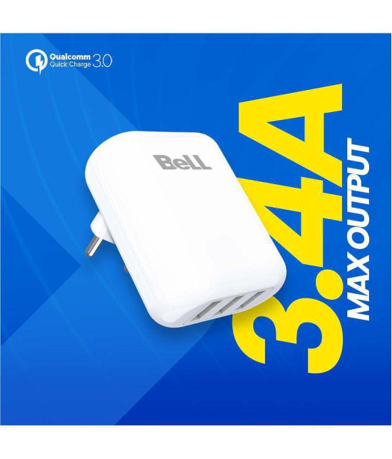 Bell - Type C 3.4A Travel Charger - Grey