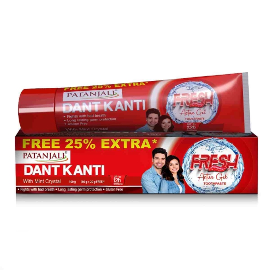 DANT KANTI FRESH ACTIVE GEL T.P 80 GM