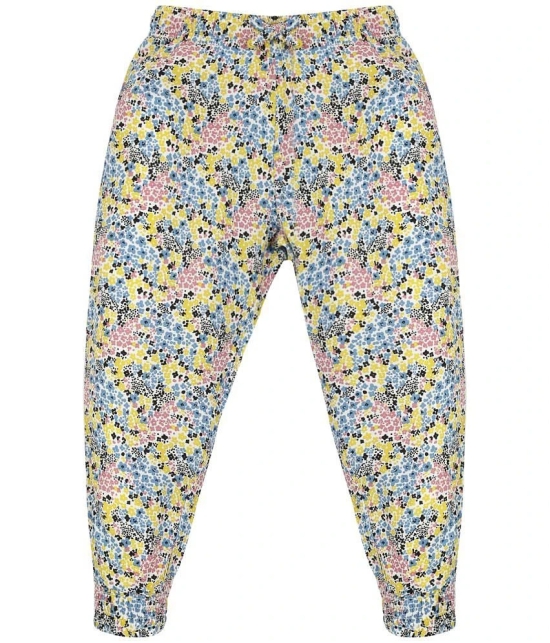 Plum Tree Girls Flower Print Rayon Pant  ( Pack of 2) - None