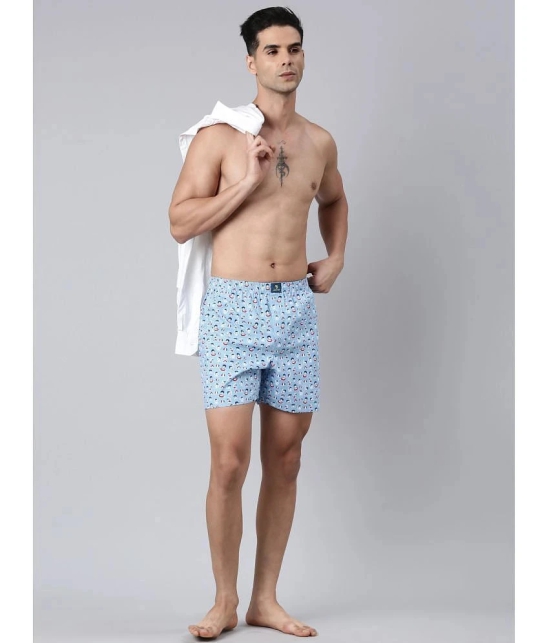 Joven Multi Boxer Shorts Cotton Mens Boxer- ( Pack of 3 ) - None