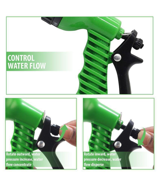 7 Function Highpressure Water Gun for Car and Bike and Gardening Cleaning (Water Pressure Depends On Tap Water Flow)