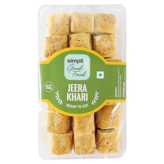 Simpli Good Food Jeera Bombay Khari, 200 Gm