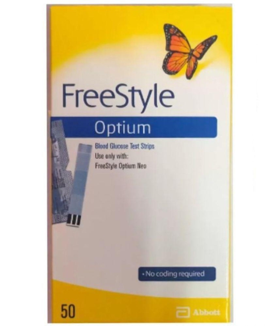 Abbott Freestyle Optium 50 Test Strips - Exp: 09/2022 31-50 Strips September 2022