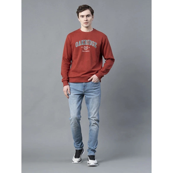 RedTape Rust-ColoRed Sweatshirt for Men | Full Sleeve Sweatshirt | Regular Fit