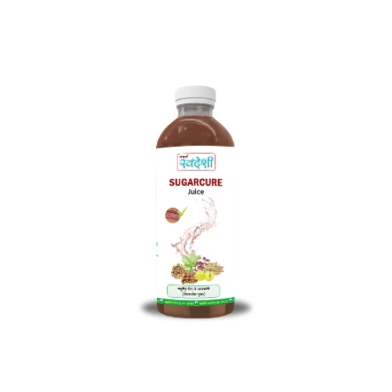 Sampuran Swadeshi Sugarcure Juice - Natural Regulates Blood Sugar Level 1 L