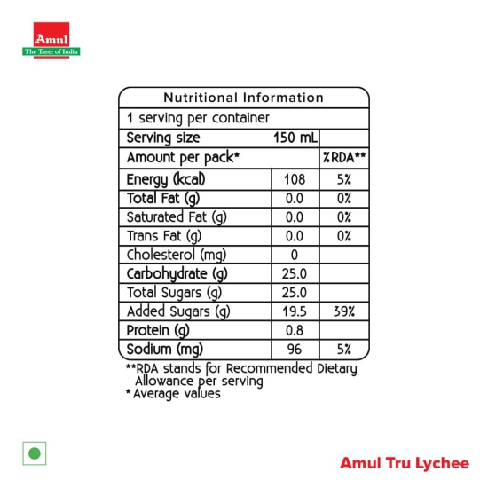 Amul tru | Fruit Drink