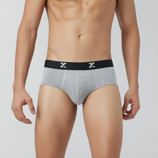 Ace Medley Modal Briefs Stone Grey XL