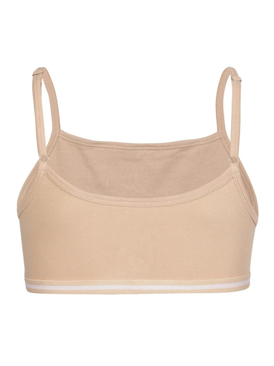 Girls Beginners Bra White & Nude color combo pack of 2-13-14 Years