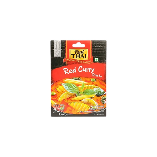 Real Thai Red Curry Paste, 50 Gm