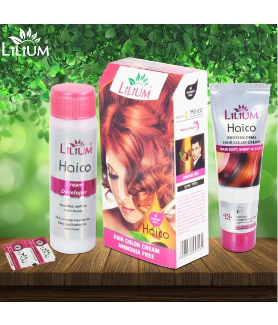 Lilium Ammonia Free Temporary Hair Color 1 mL Red