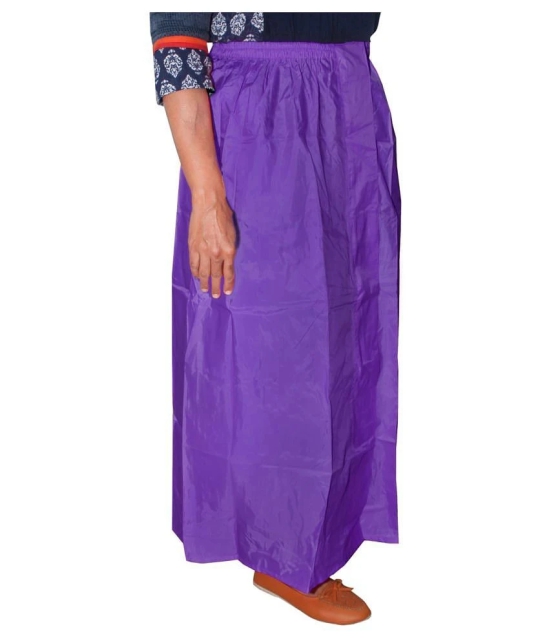 Goodluck Nylon Short Rainwear - Purple - XL