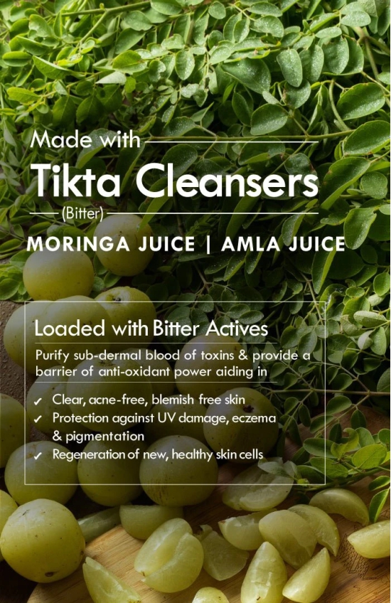 Moringa Vit-C Tikta Cream Face Wash for All Skin Types-Pack of 1